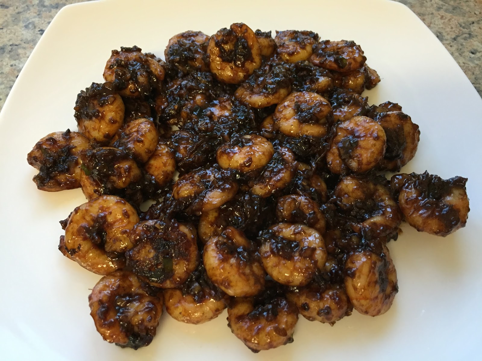 Piyush & Kirti's Kitchen Chili Honey BBQ Prawns