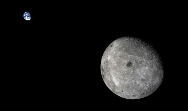 Satelit milik Tiongkok Jepret Citra Bumi dan Bulan yang Tak Biasa