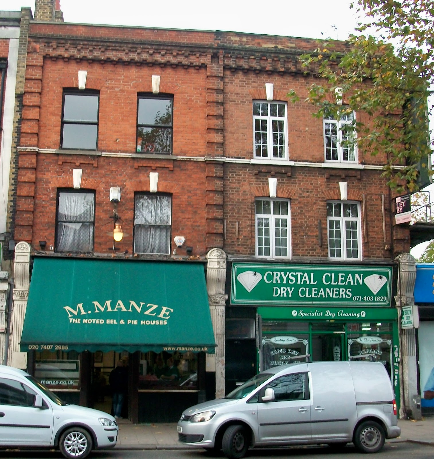 Birmingham to Bermondsey Eel Pie and Mash