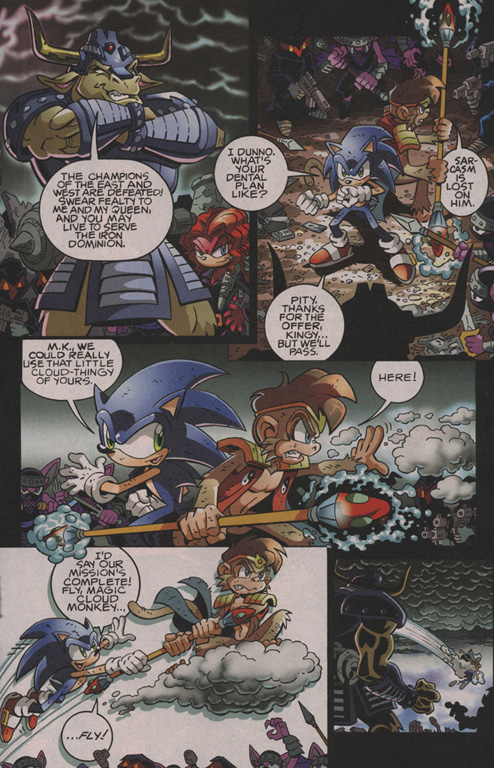 Read online Sonic The Hedgehog comic -  Issue #202 - 14