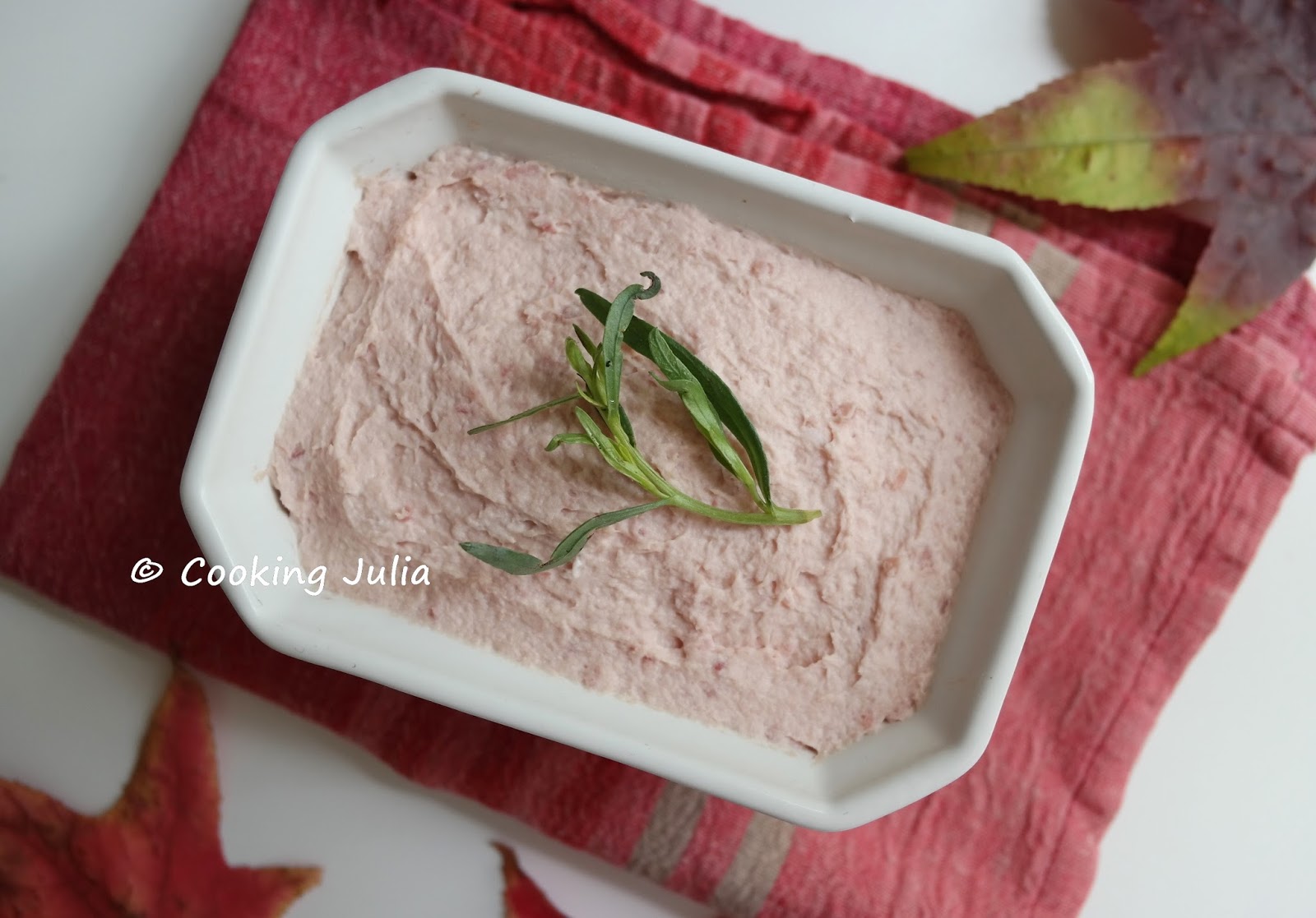 COOKING JULIA MOUSSE EXPRESS DE JAMBON BLANC AU PORTO