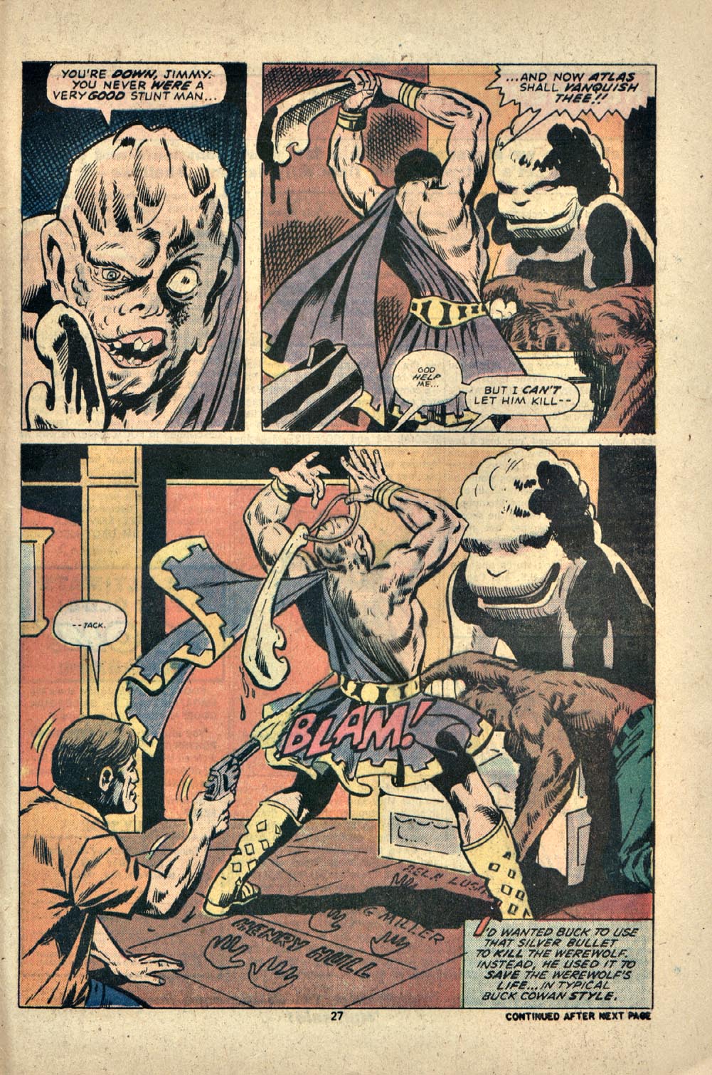 Werewolf by Night (1972) issue 23 - Page 19