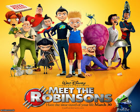 Meet the Robinsons film poster Disney movie animatedfiilmreviews.filminspector.com