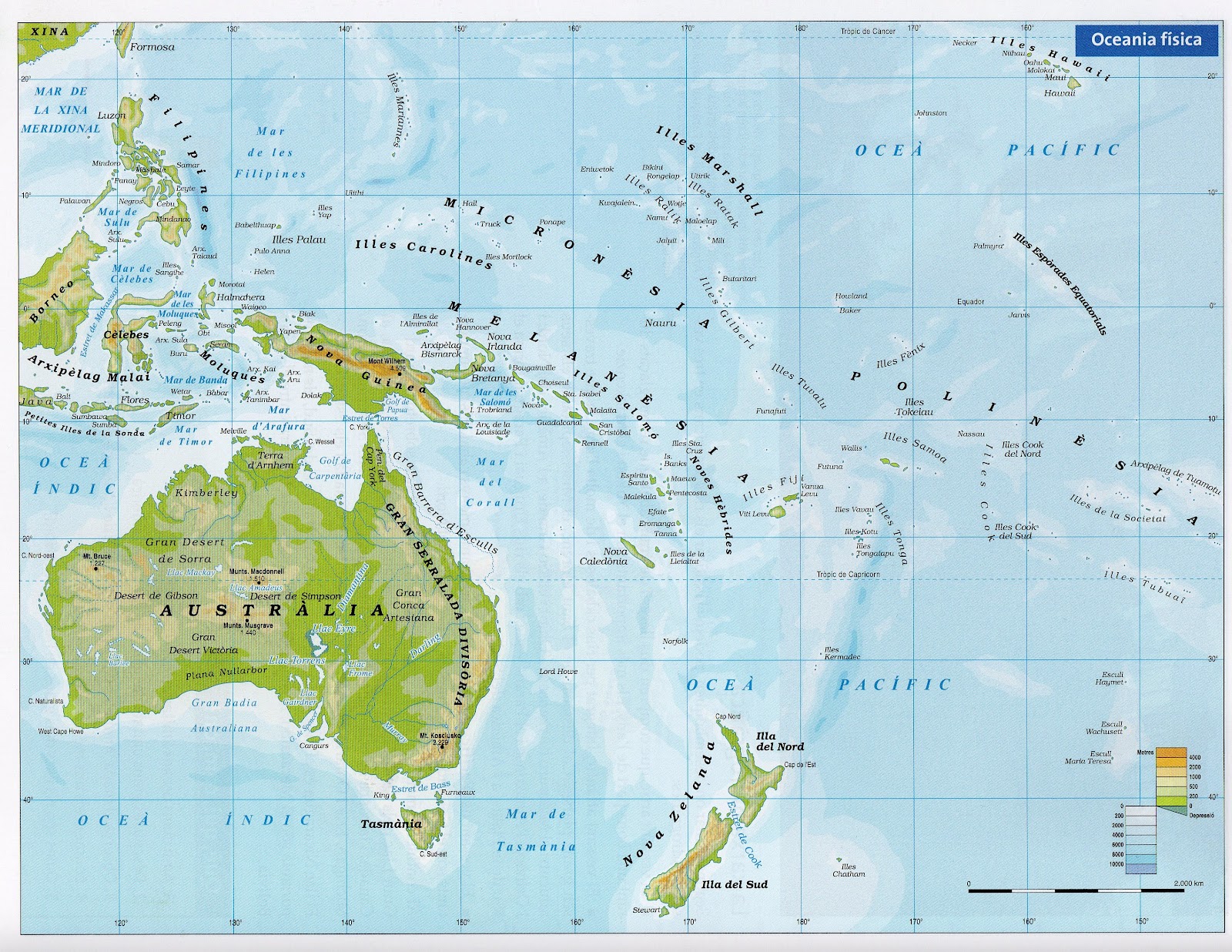 Где находится океания. Океания на карте. Карта Австралии и Океании. Политическая карта Океании. Политическая карта Австралии и Океании.