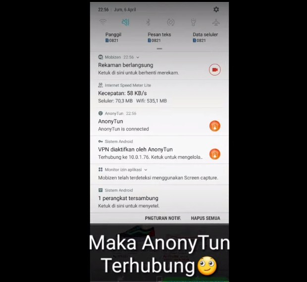 Praktek Kegunaan Aplikasi AnoNytun Praktek Kegunaan Aplikasi AnoNytun