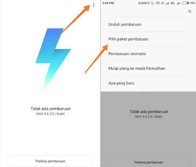 Cara Install MIUI 10 Update Android Pie Pada Xiaomi Mi 8