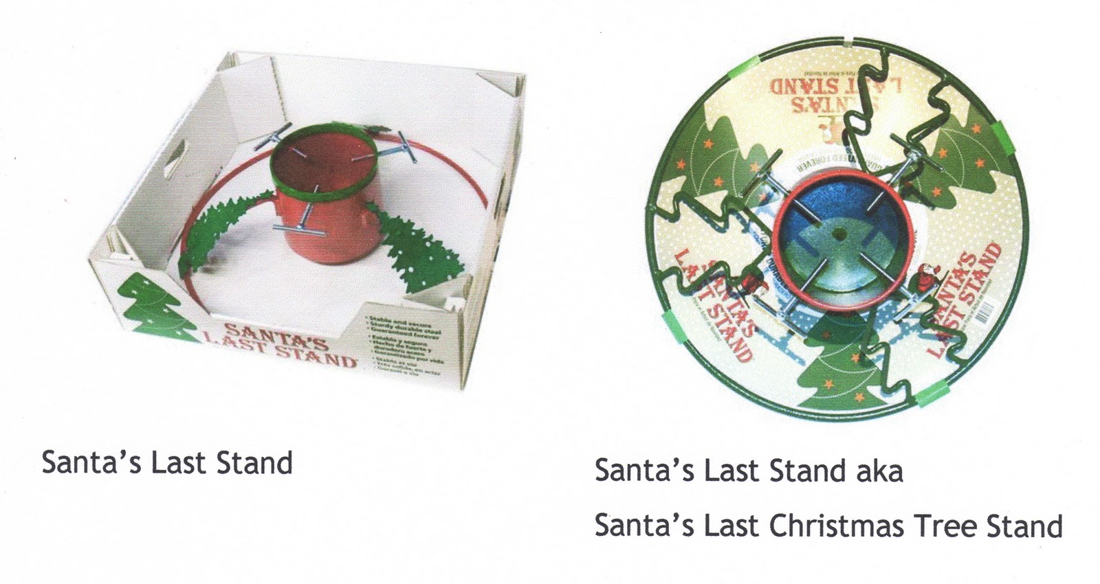 Last Stand Christmas Tree Stand 