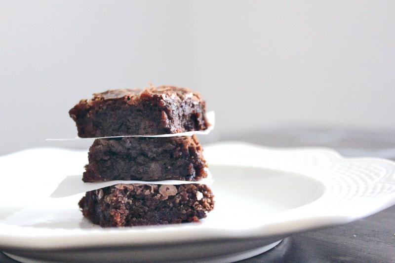 Deliciously Decadent Homemade Brownies Fresh from the...