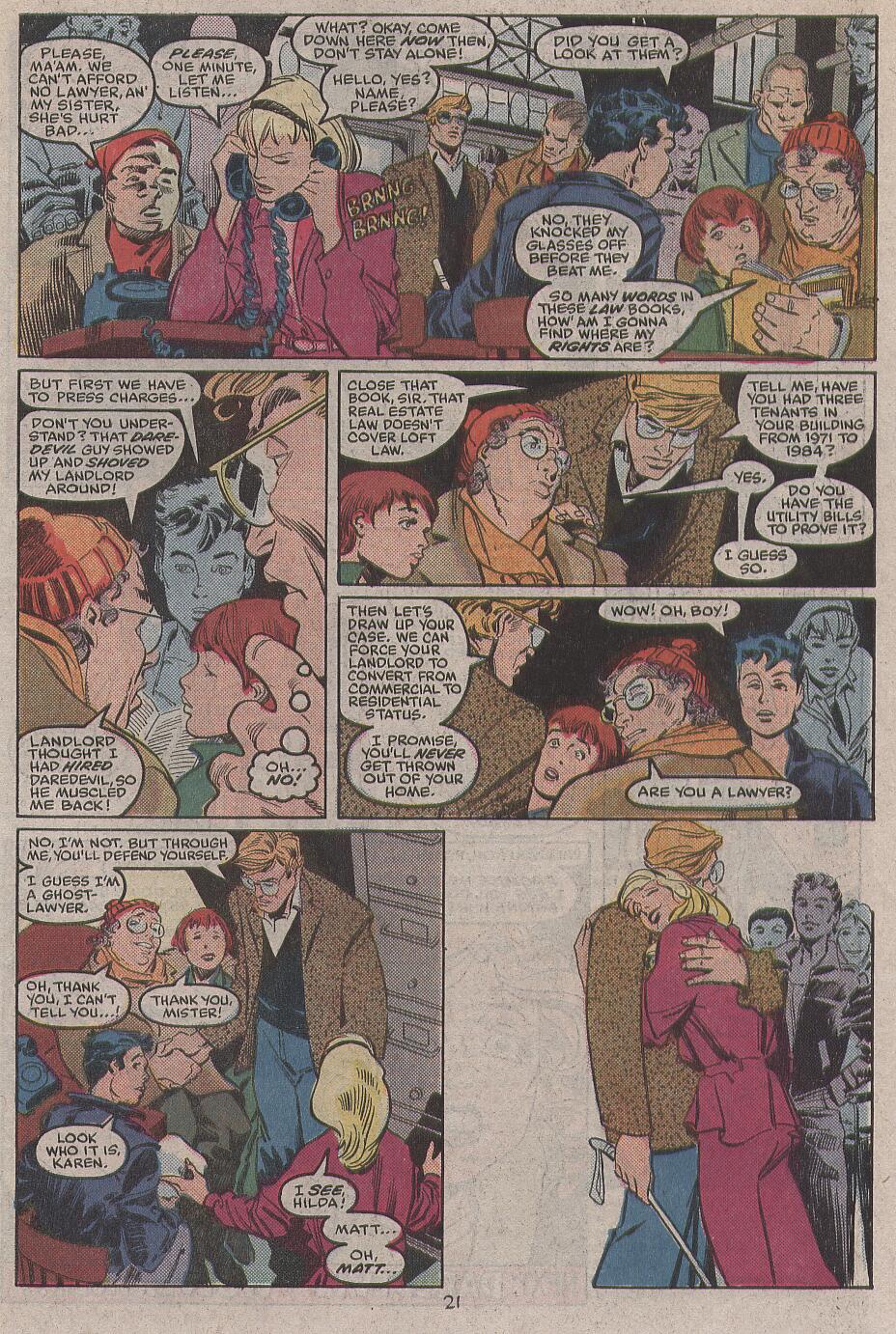 Read online Daredevil (1964) comic -  Issue #248 - 22