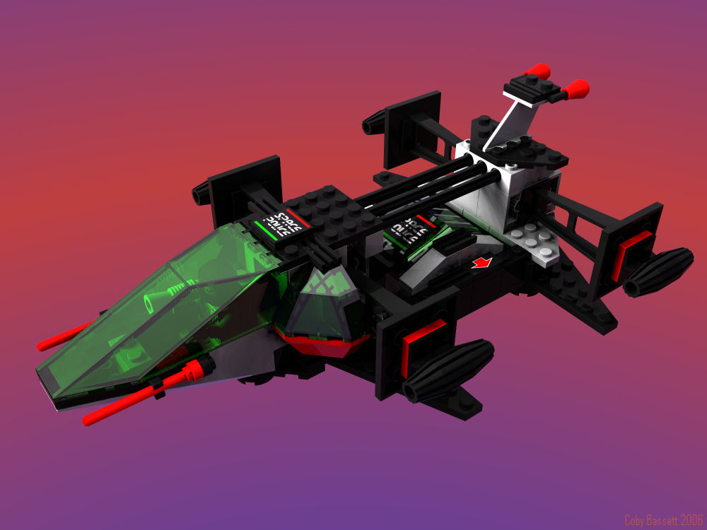 Ray-Traced Lego Mania: 6897 - Rebel Hunter