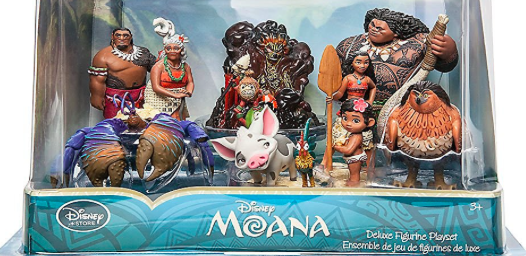 ディズニーグッズ モアナと伝説の海のデラックスフィギュアセット 並行輸入品 ディズニーグッズカタログ