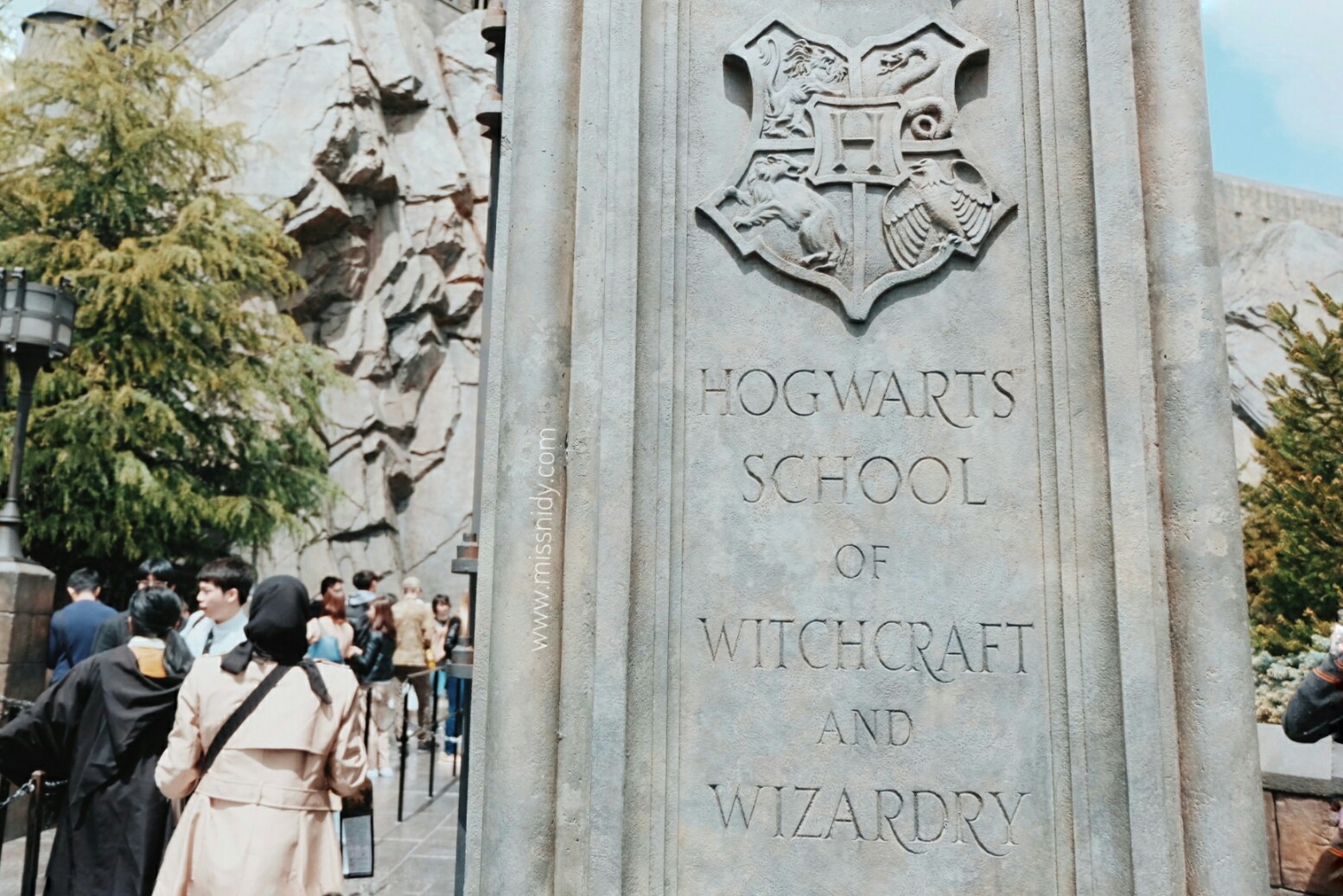 hogwarts school in USJ