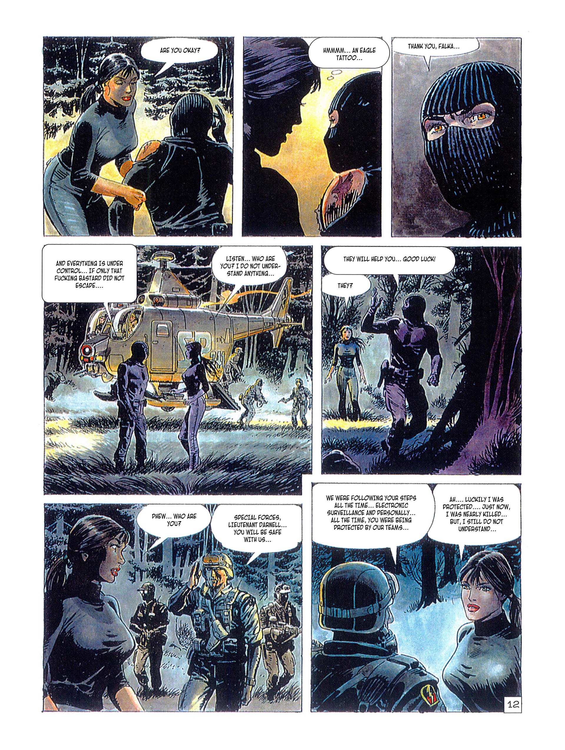 Read online Falka comic -  Issue #3 - 14