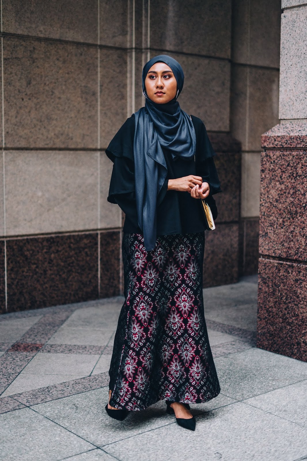 How To Create Makeshift Modern-Traditional Baju Kurung With Separate