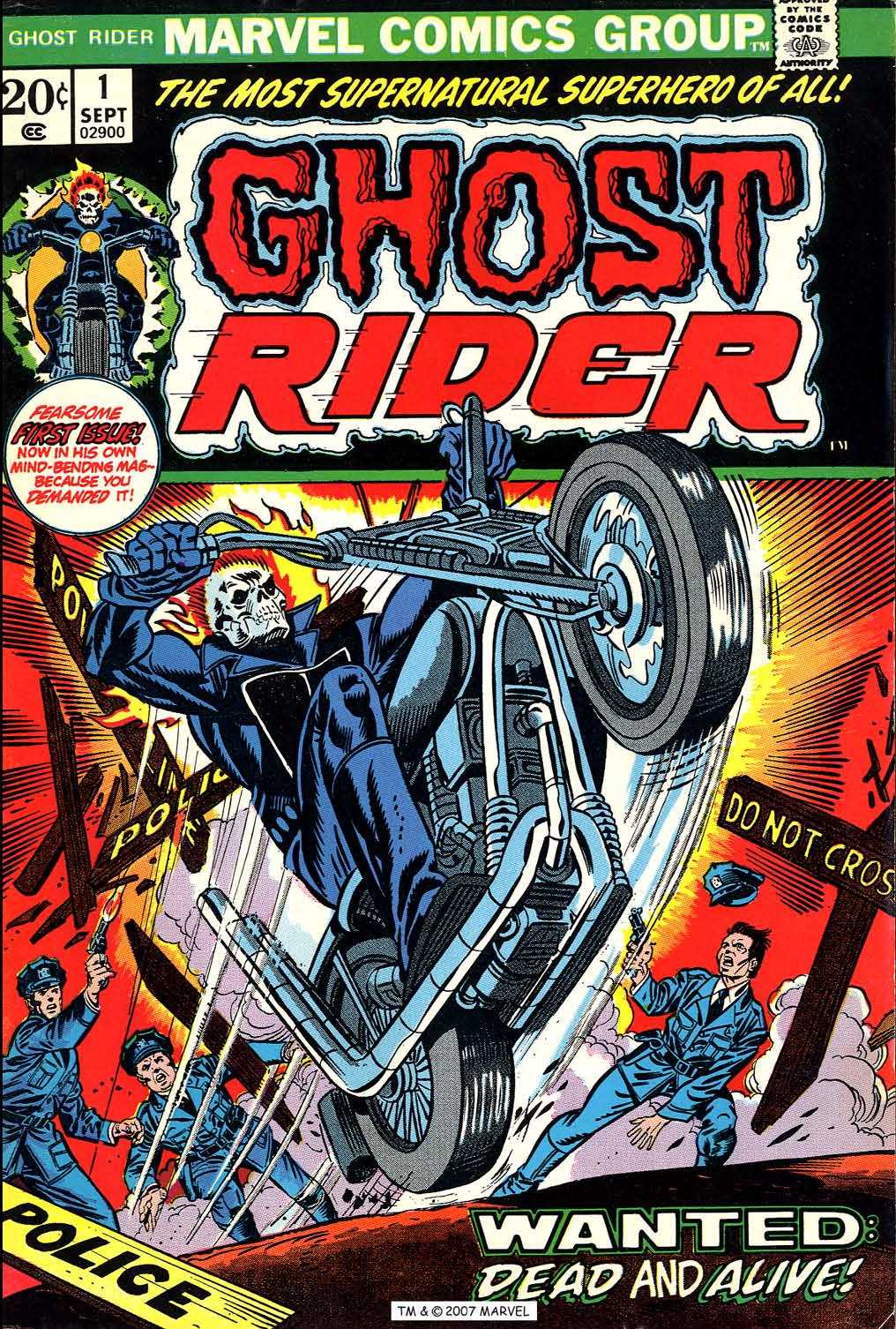 Read online Ghost Rider (1973) comic -  Issue #1 - 1