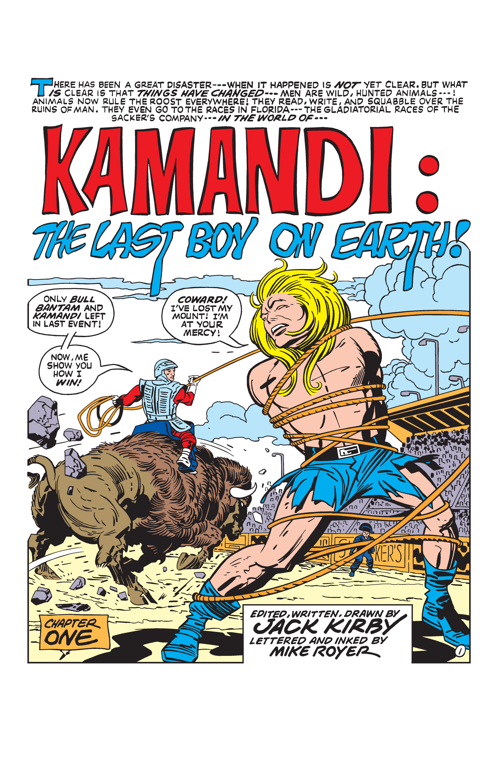 Read online Kamandi, The Last Boy On Earth comic -  Issue #14 - 2