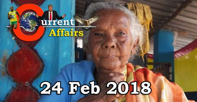 Kerala PSC - Daily Current Affairs 24/02/2018