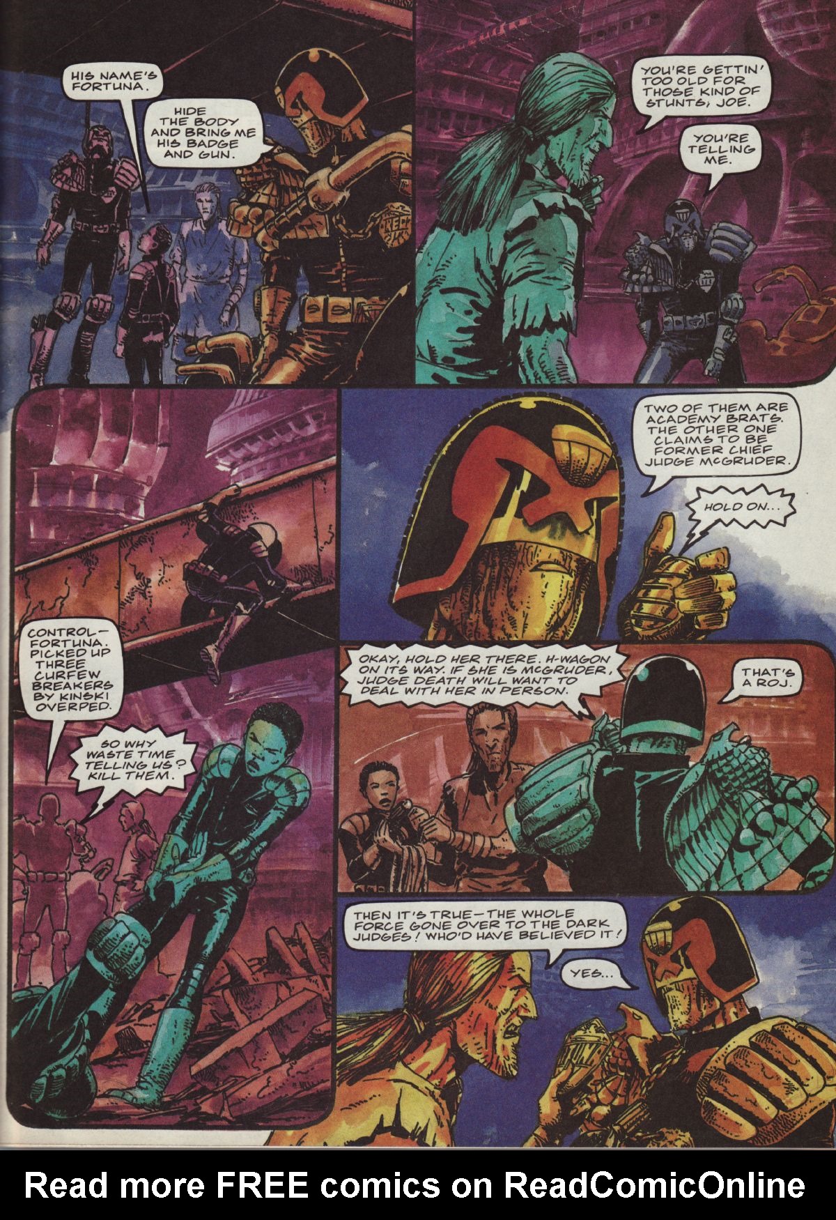 Read online Judge Dredd Megazine (vol. 3) comic -  Issue #30 - 35