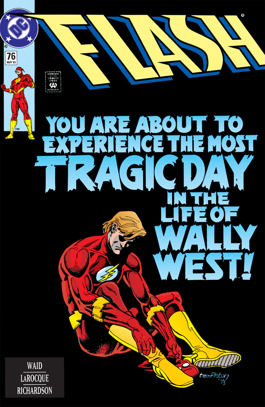 Read online The Flash (1987) comic -  Issue #76 - 1