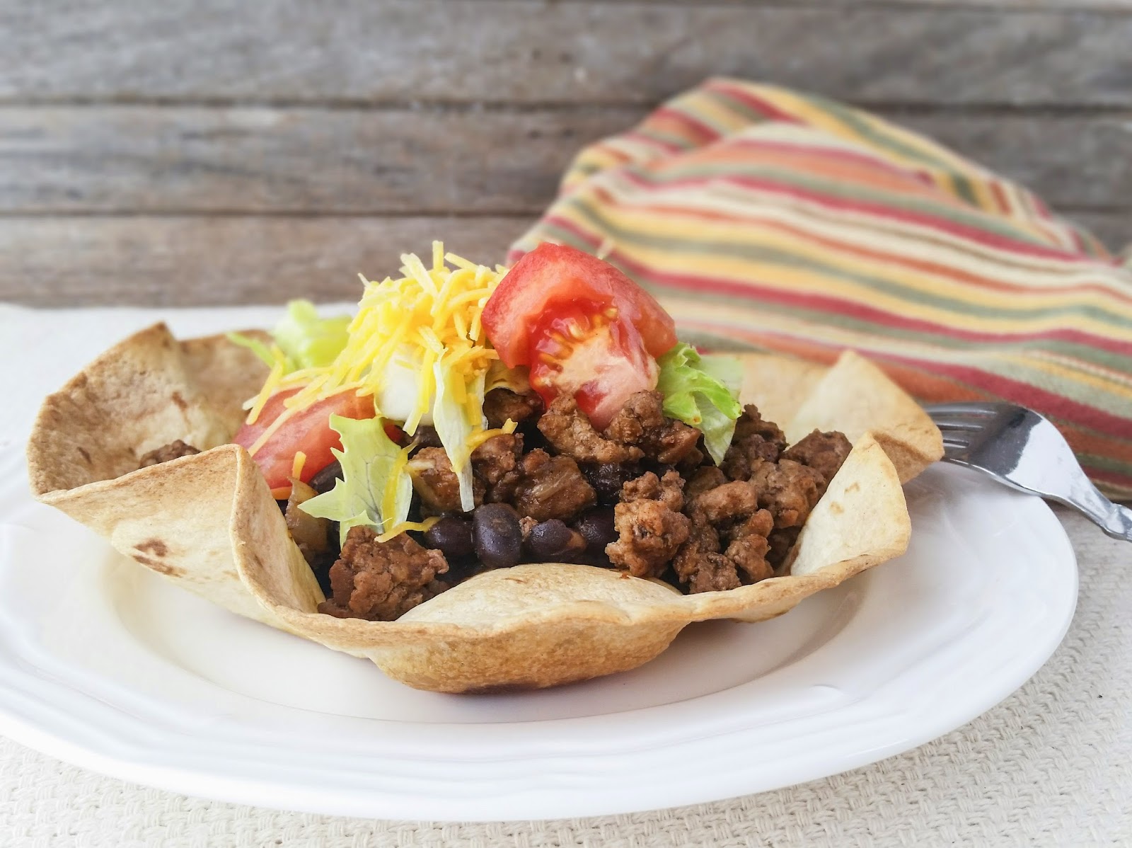 Turkey and Black Bean Taco Bowls