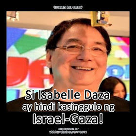 Si Isabelle Daza ay hindi kasinggulo ng Israel-Gaza!