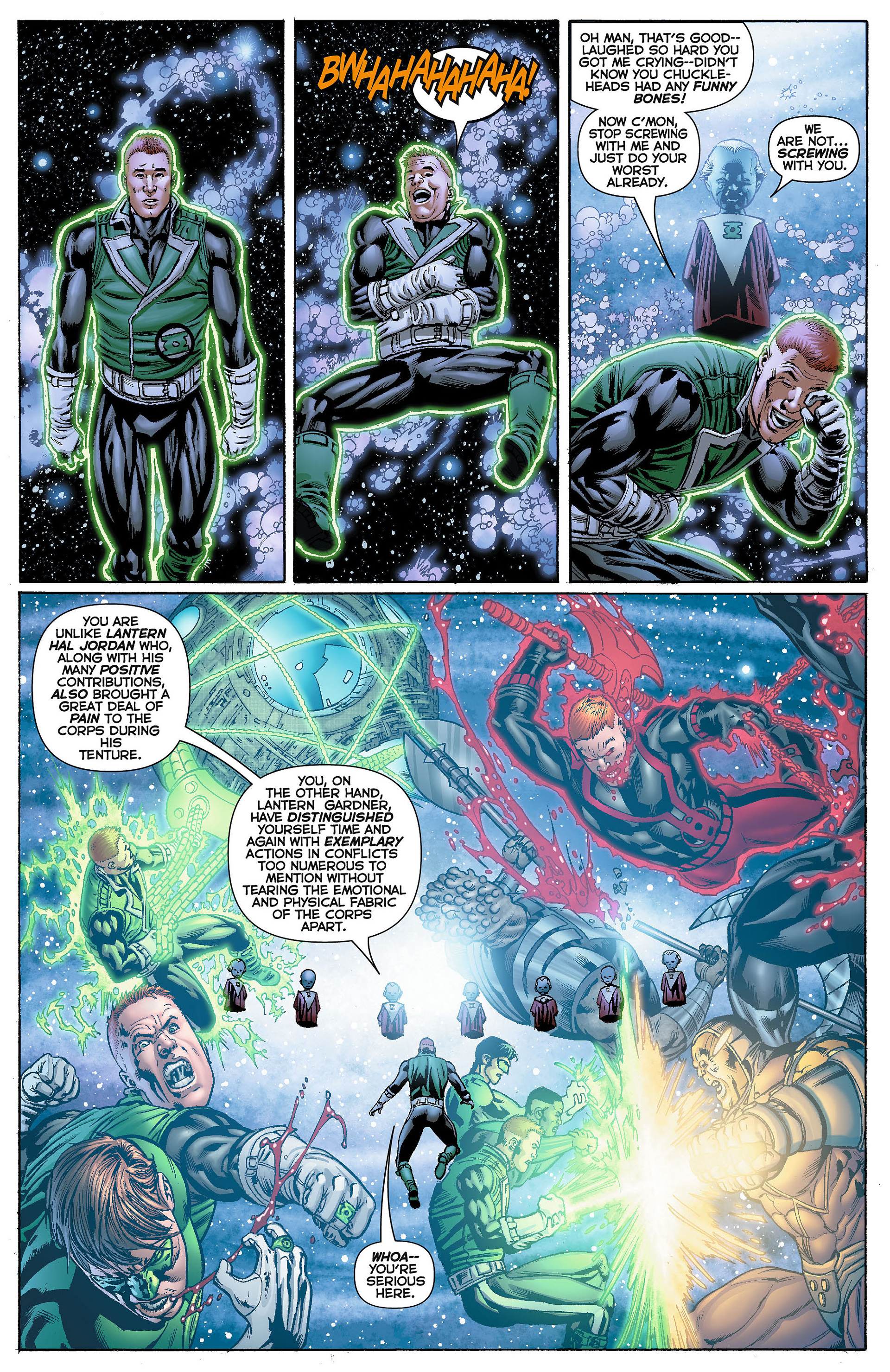 Read online Green Lantern Corps (2011) comic -  Issue #8 - 14
