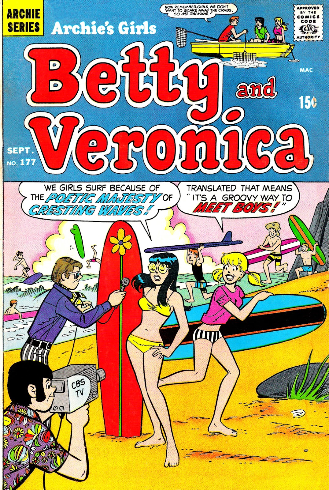 Archie's Girls Betty and Veronica 177 Page 1