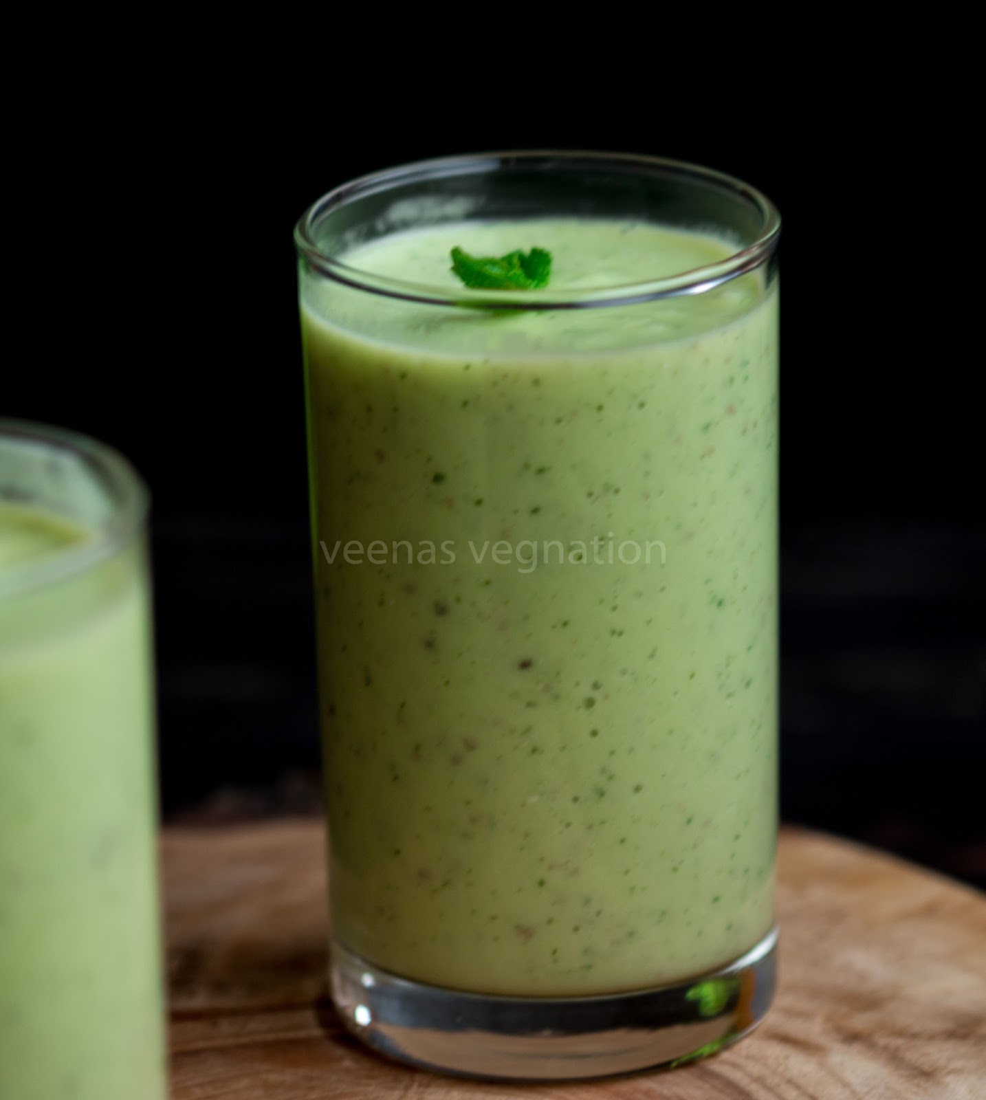 Avocado cucumber smoothie Veenas Vegnation