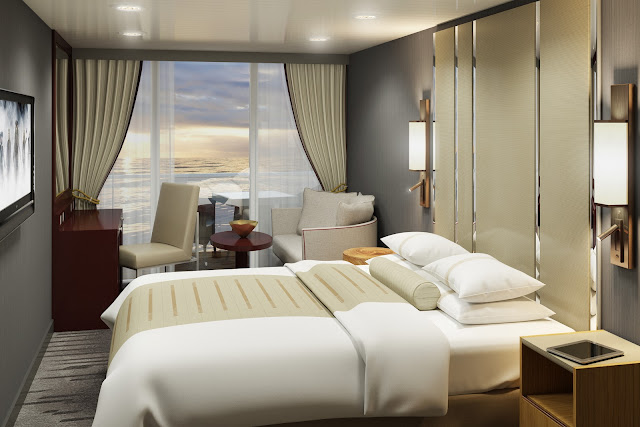 Staterooms will undergo total makeovers from floor to ceiling!