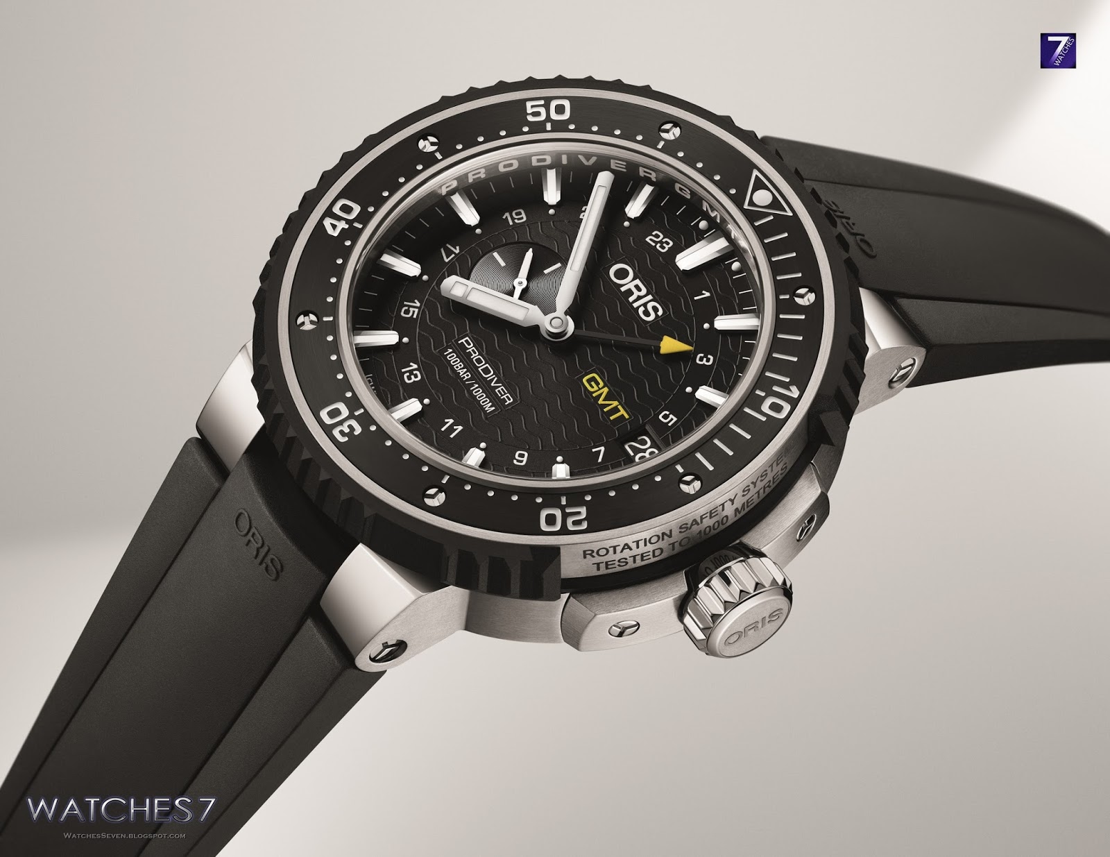 oris pro diver titanium