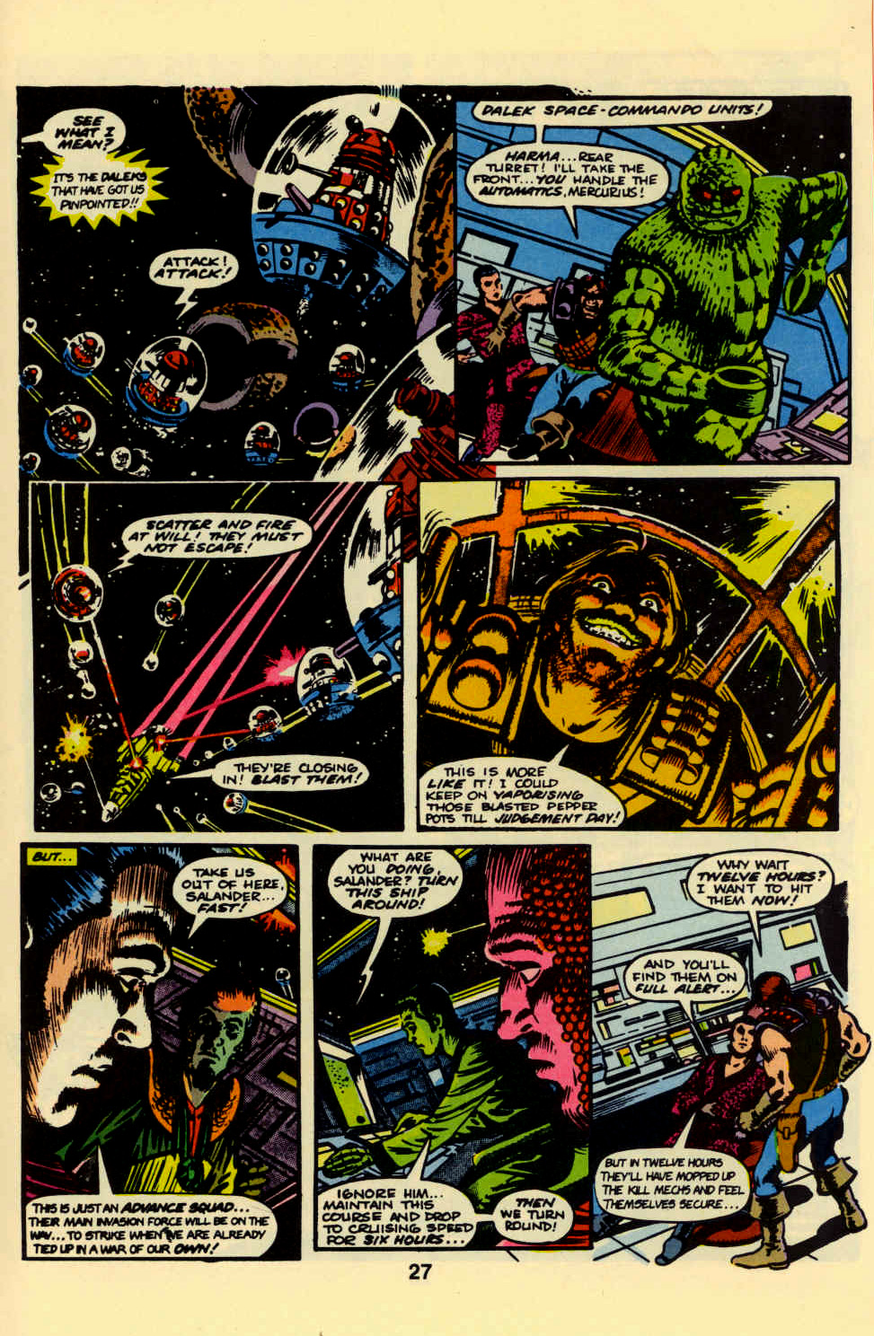 Read online Doctor Who (1984) comic -  Issue #12 - 29