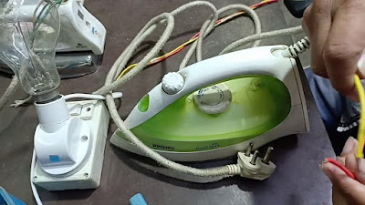 Electric iron repair in hindi by electricals trendz