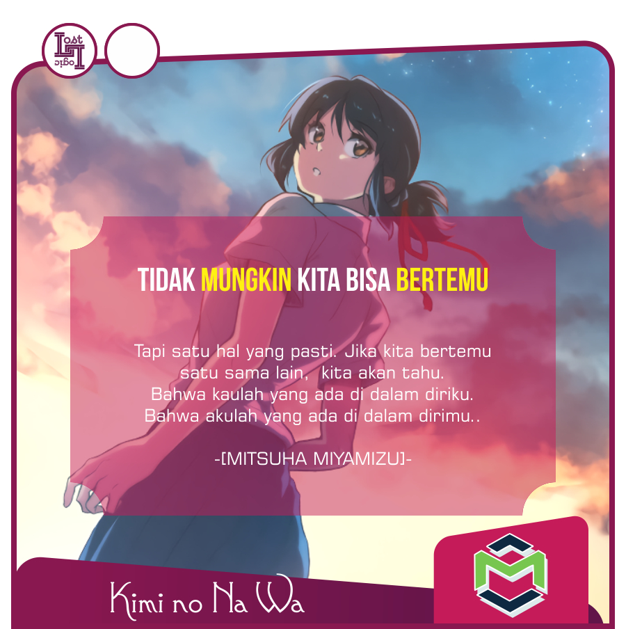 Kumpulan Quote Kimi No Nawa Kumpulan Quote Kimi No Nawa