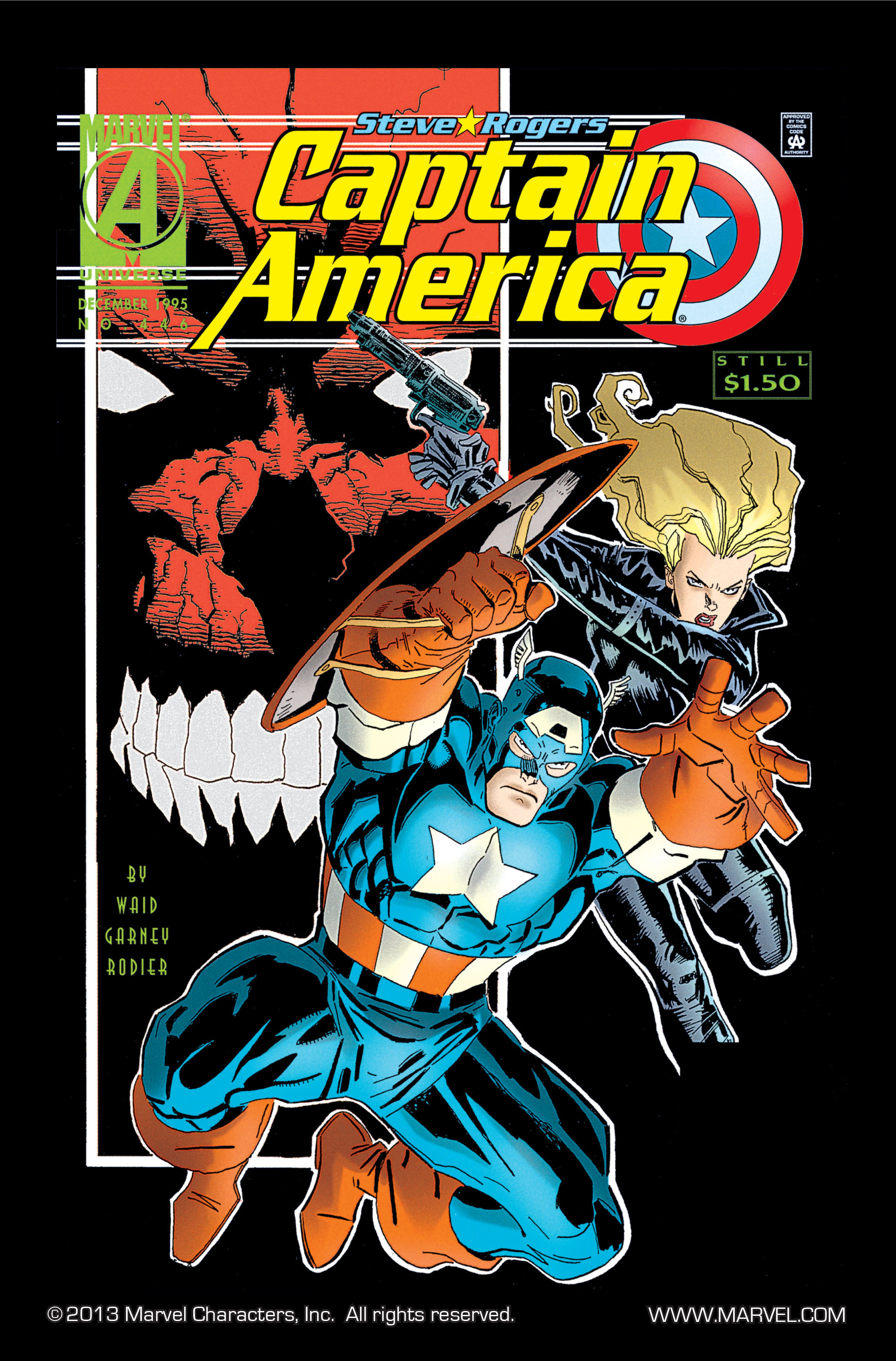 Read online Captain America (1968) comic -  Issue #446 - 1