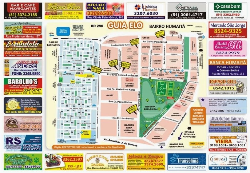 Atualistas: Mapa do Humaitá e Vila Farrapos