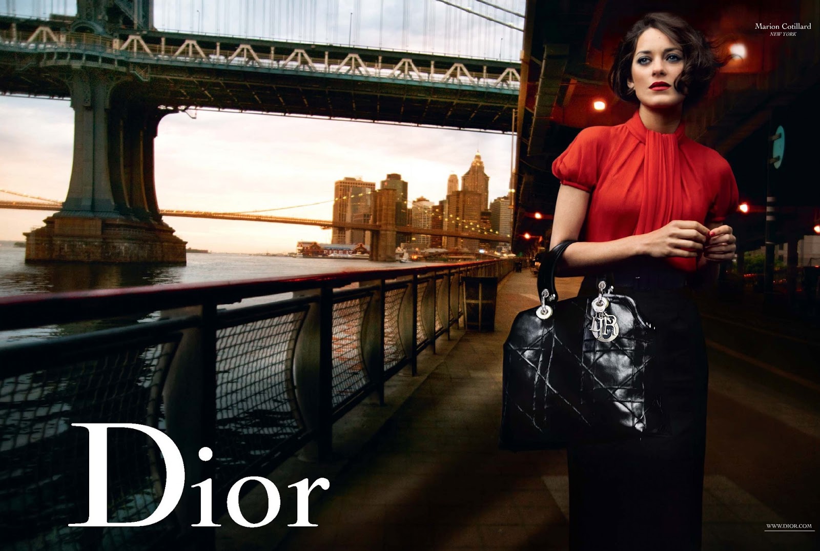 The Style Book !!: Marion Cotillard : Lady Dior Handbags Photoshoot '13