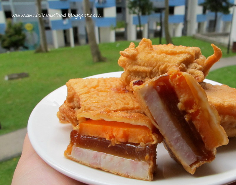 Annielicious Food Fried "Nian Gao" / Sticky Rice Cake (炸年糕)