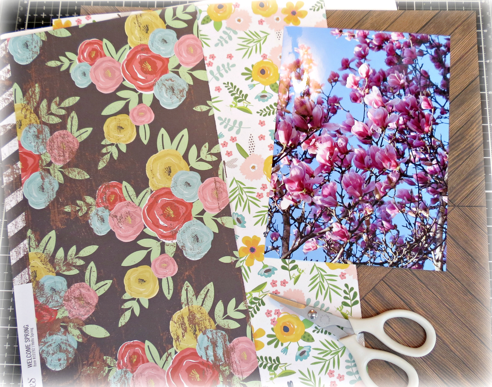 My Creative Scrapbook Fussy Cutting with Yvette!