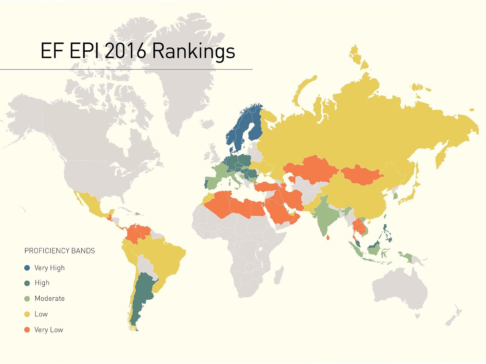 日本は何位 非ネイティブの国で 英語力が高い国ランキング Top50
