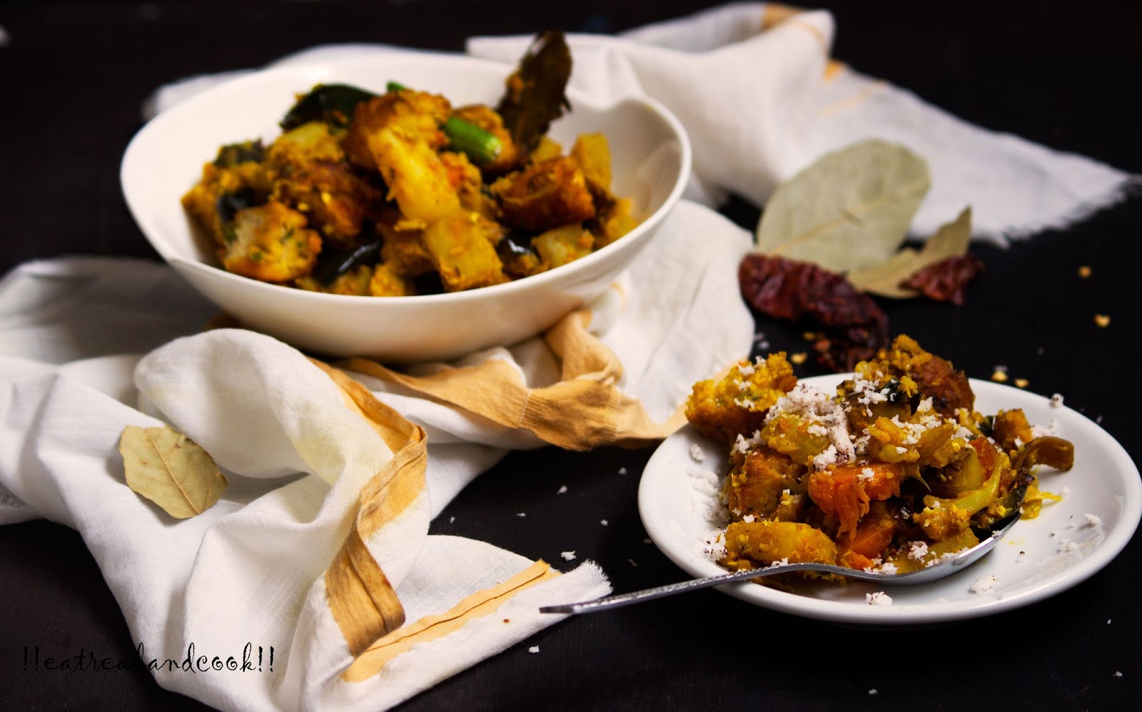 Panch Misali Torkari / Bengali Style Mixed Vegetable Curry