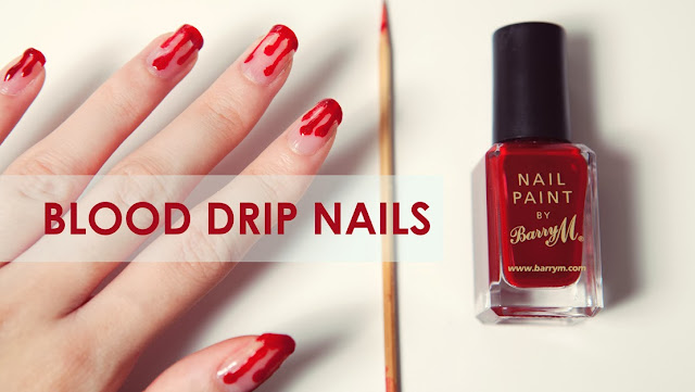 Halloween Blood Drip Nails Tutorial | Leanne Lim-Walker