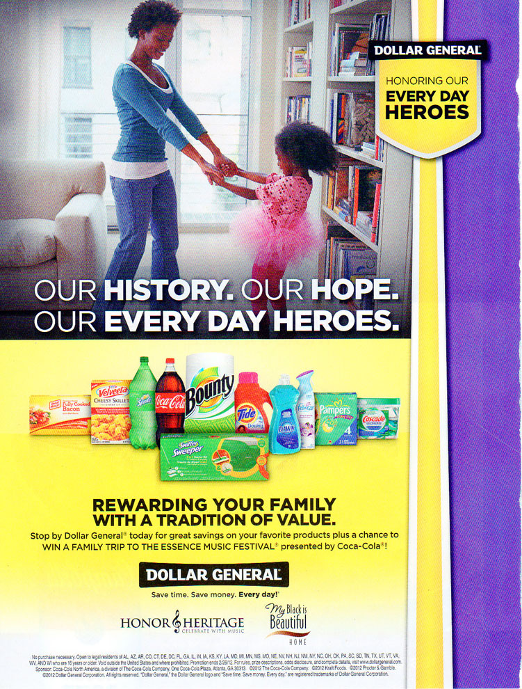 The Game game 9767 BHM 2012—Dollar General.