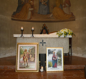 Madonna e Jesu e san rocco