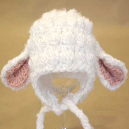 Crochet Lamb Hat Pattern