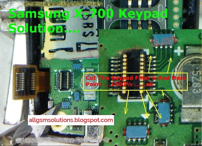 Samsung X700 Keypad Solution | Samsung Jumper For Keyboards