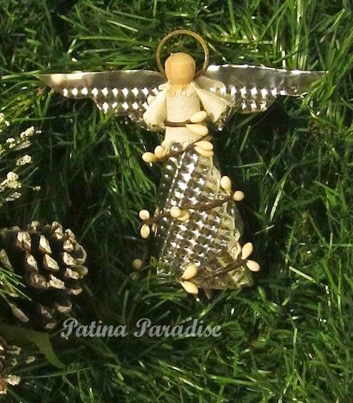 Handmade Angel Christmas Ornament