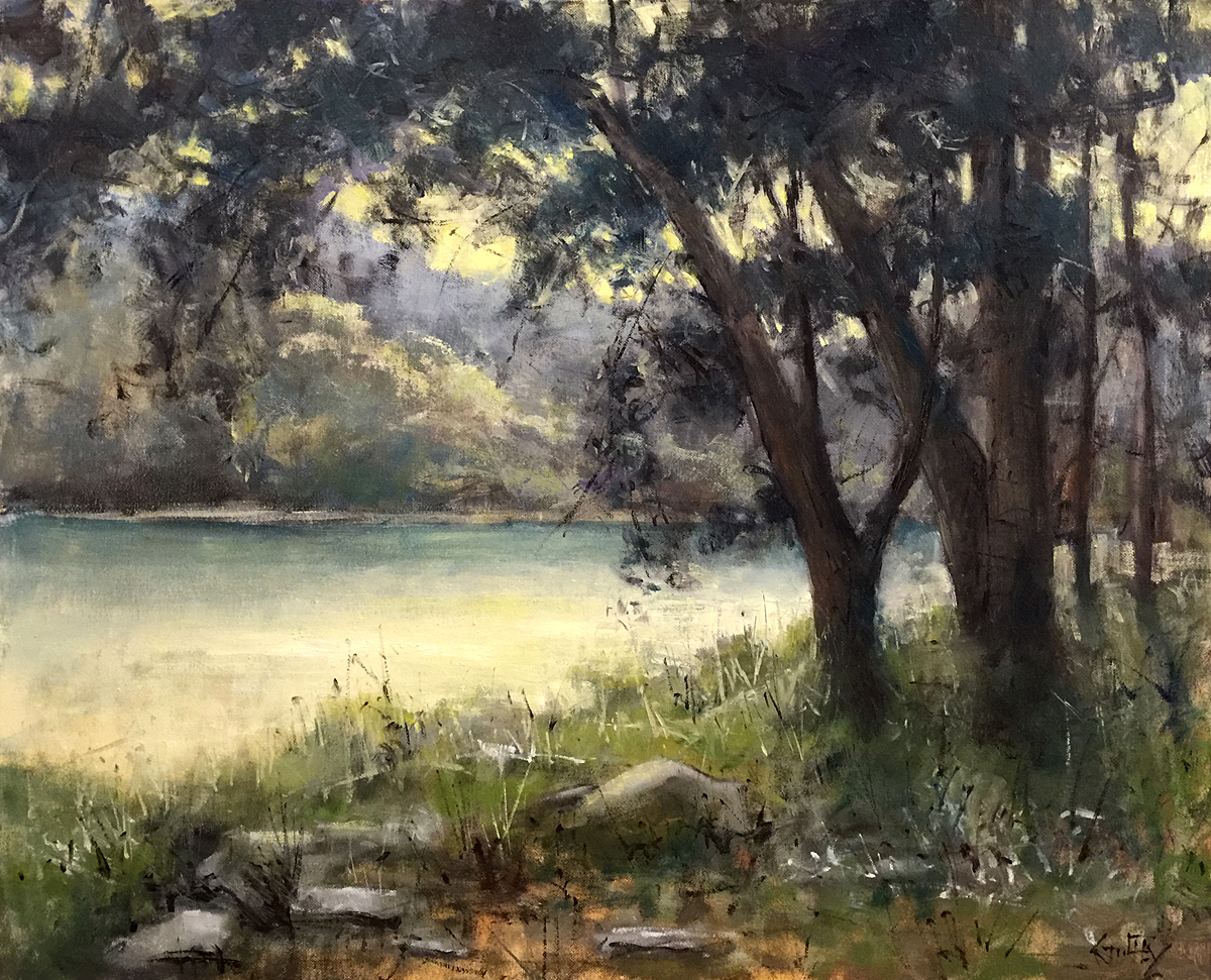 Bill Guffey Sunrise at Cloyd's Landing (Cumberland River)