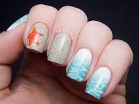 Chalkboard Nails: Summer nail art tutorial