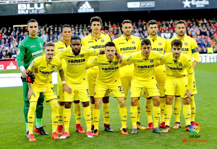 VILLARREAL contra Valencia 23/12/2017 Liga de 1ª División VILLARREAL contra Valencia 23/12/2017 Liga de 1ª División
