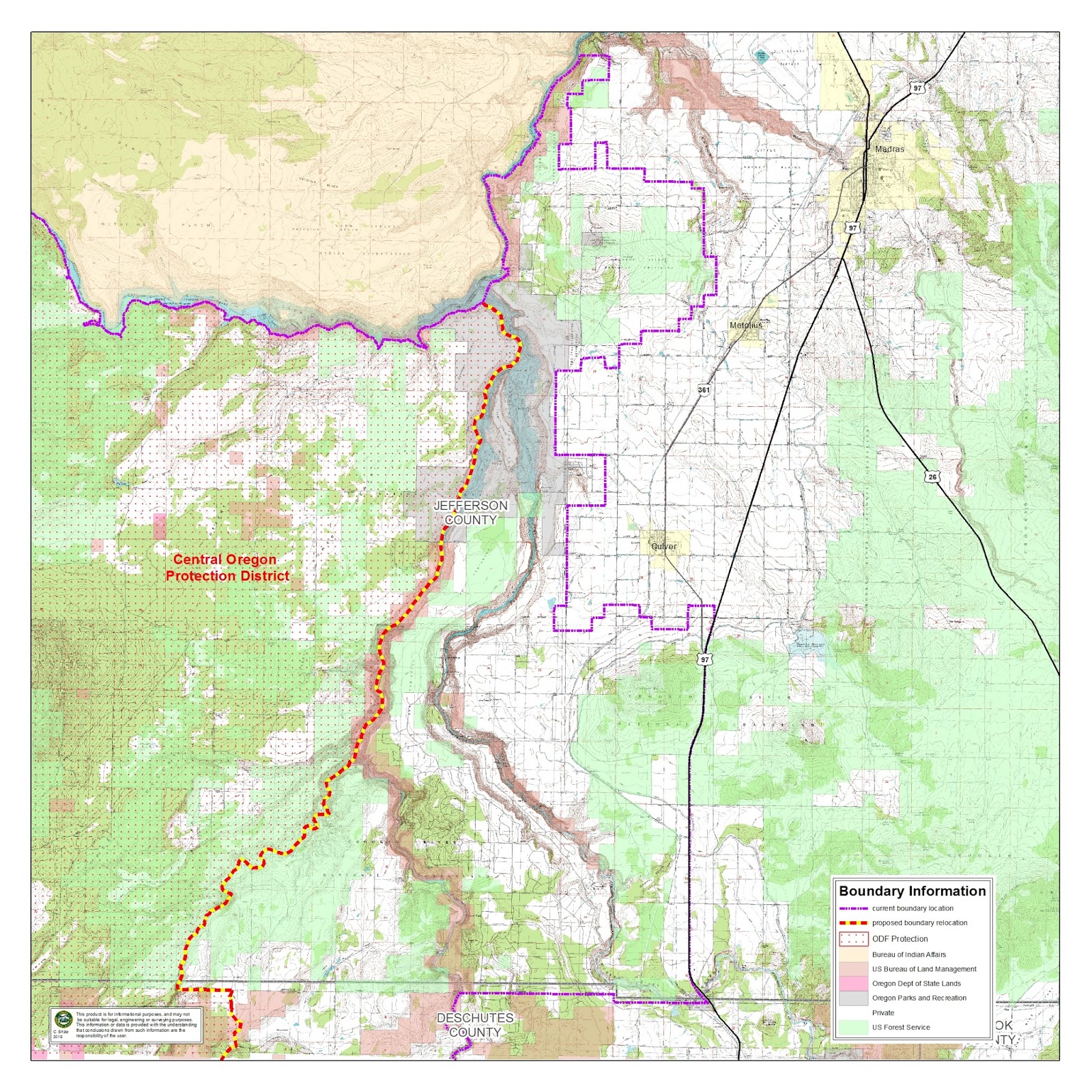 public hearing on revision to oregon department forestry central oregon forest protection district boundary public hearing on revision to oregon department forestry central oregon forest protection district boundary